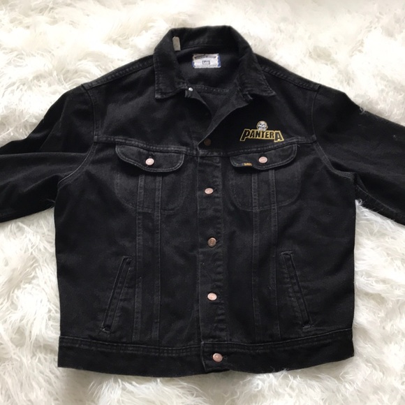 💥HP💥 LEE PANTERA COWBOYS FROM HELL DEMIN JACKET - Picture 3 of 8